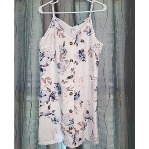 Small white floral dress